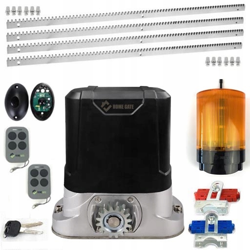 KOMPLETNY NAPĘD DO BRAM PRZESUWNYCH 800KG + 4m