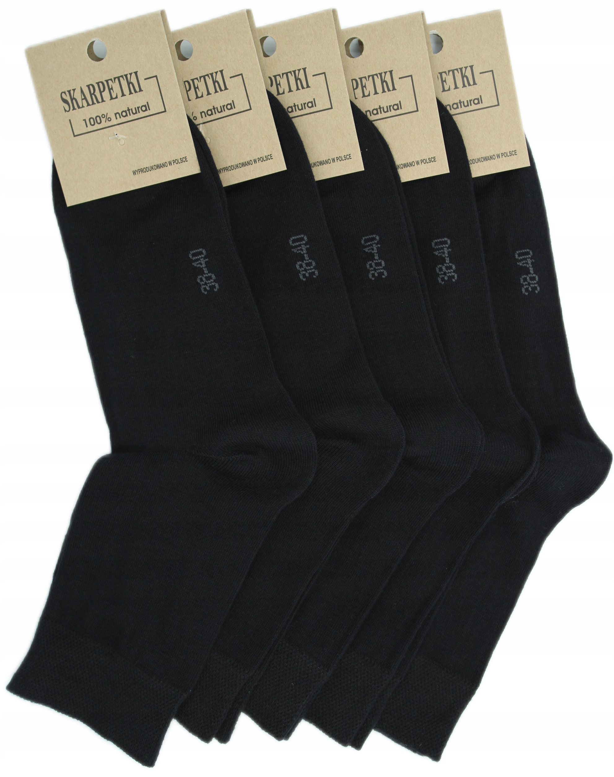 

5x Skarpety Bawełniane 38-40 Trwałe Produkt Polski