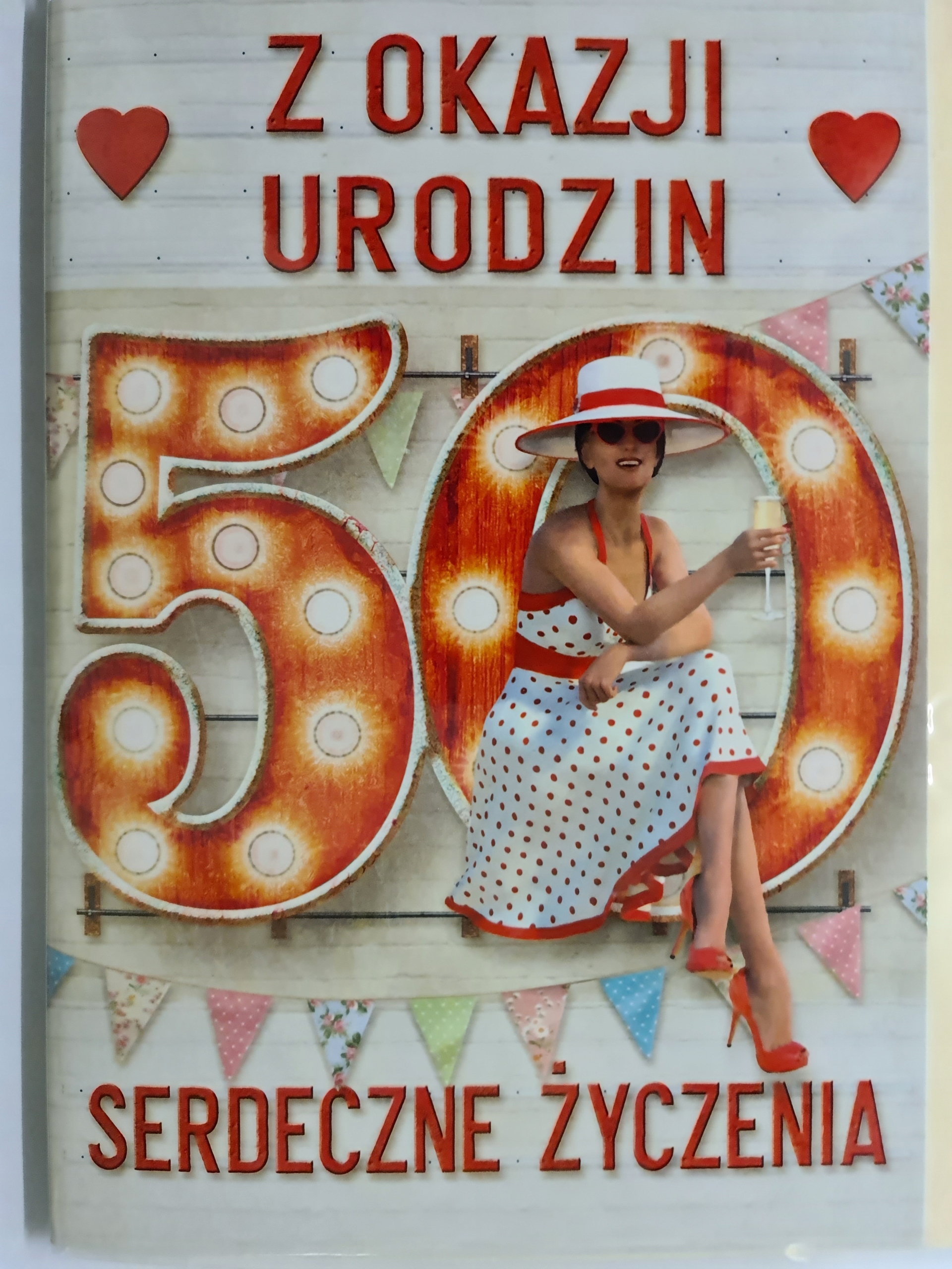 

kartka urodzinowa na 50 lat