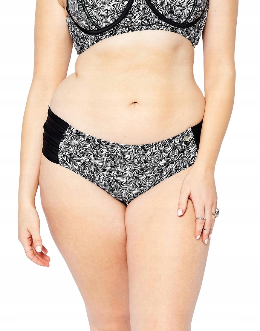 

C1B009 Raisins PLUS__NT4 Dół Od Bikini LIŚCIE__46