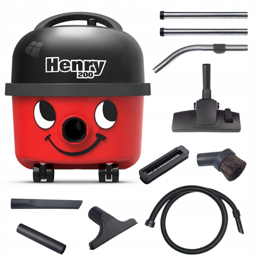 Odkurzacz workowy Numatic Henry 9L 10m Bardzo Mocny Długi Kabel Pojemny