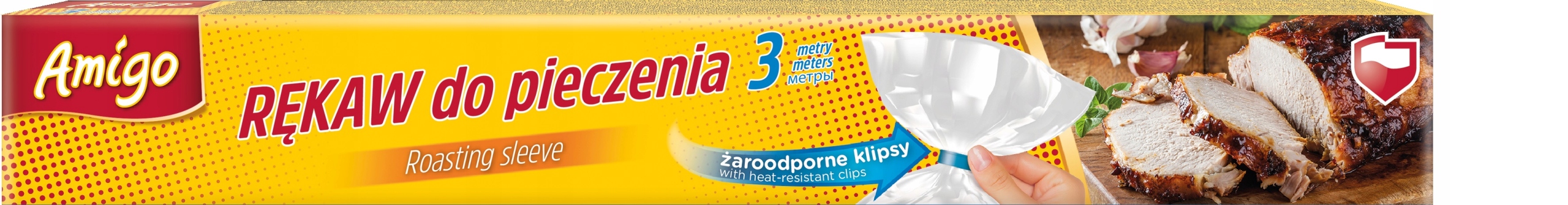 

rękaw do pieczenia w kartoniku Amigo 3m