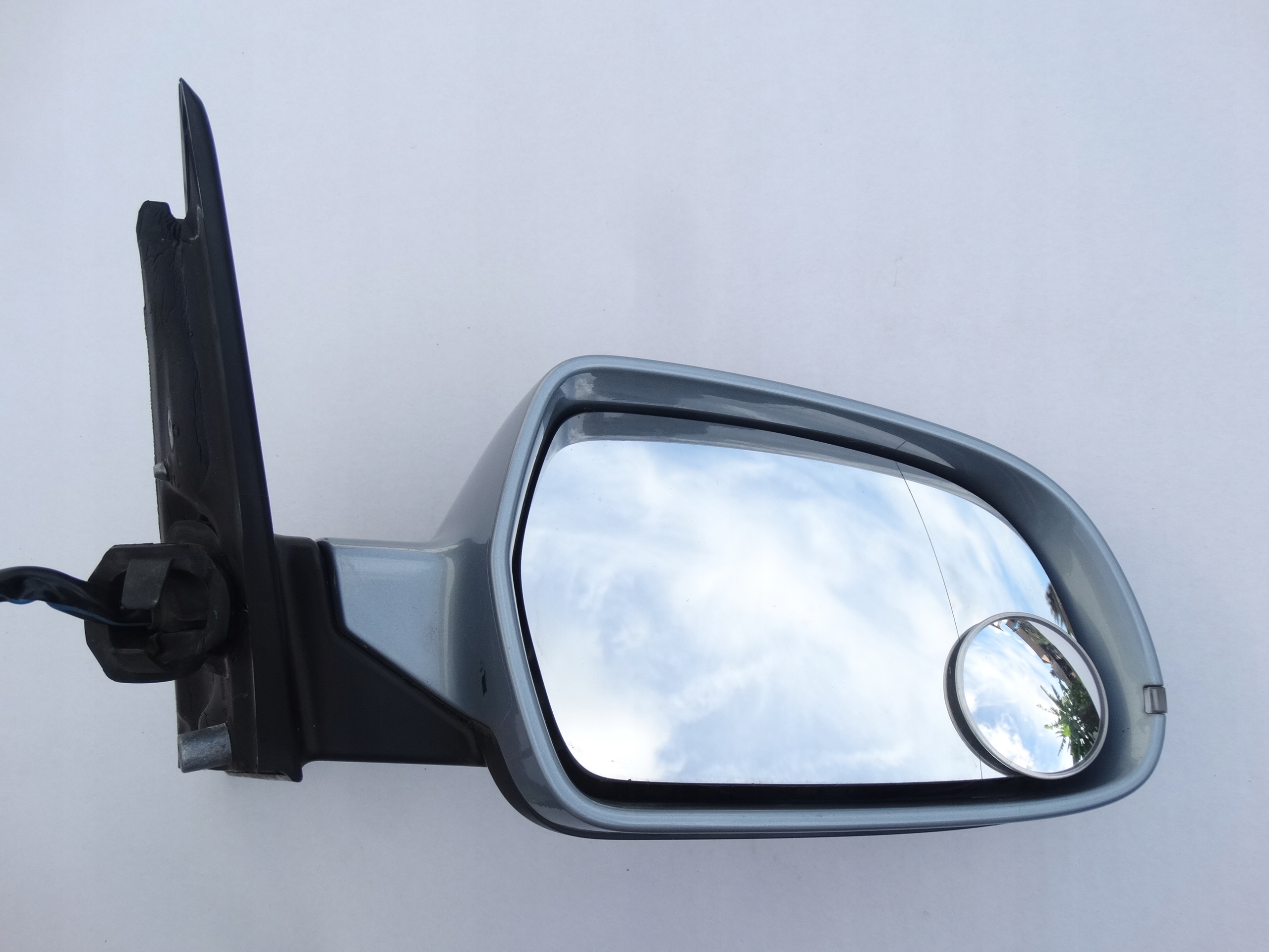mirror right 8 PIN 6+2 PIN AUDI A4 B8 LX7V blue original