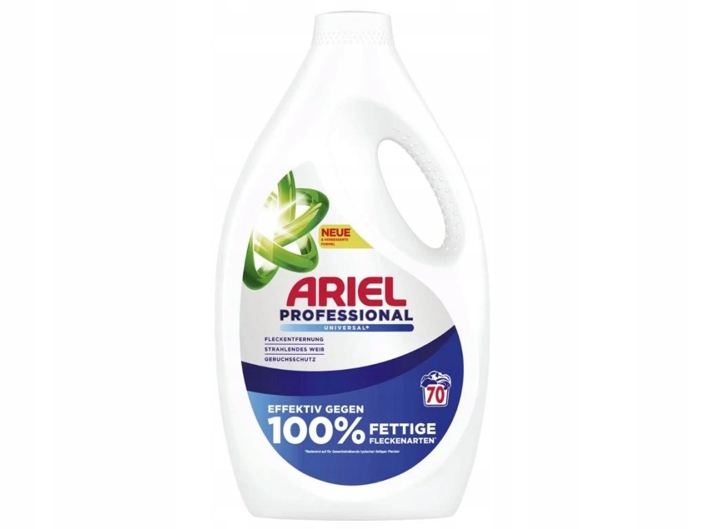 Gel na praní Ariel Professional Universal+, 70 praní, 3,15 l, z Německa