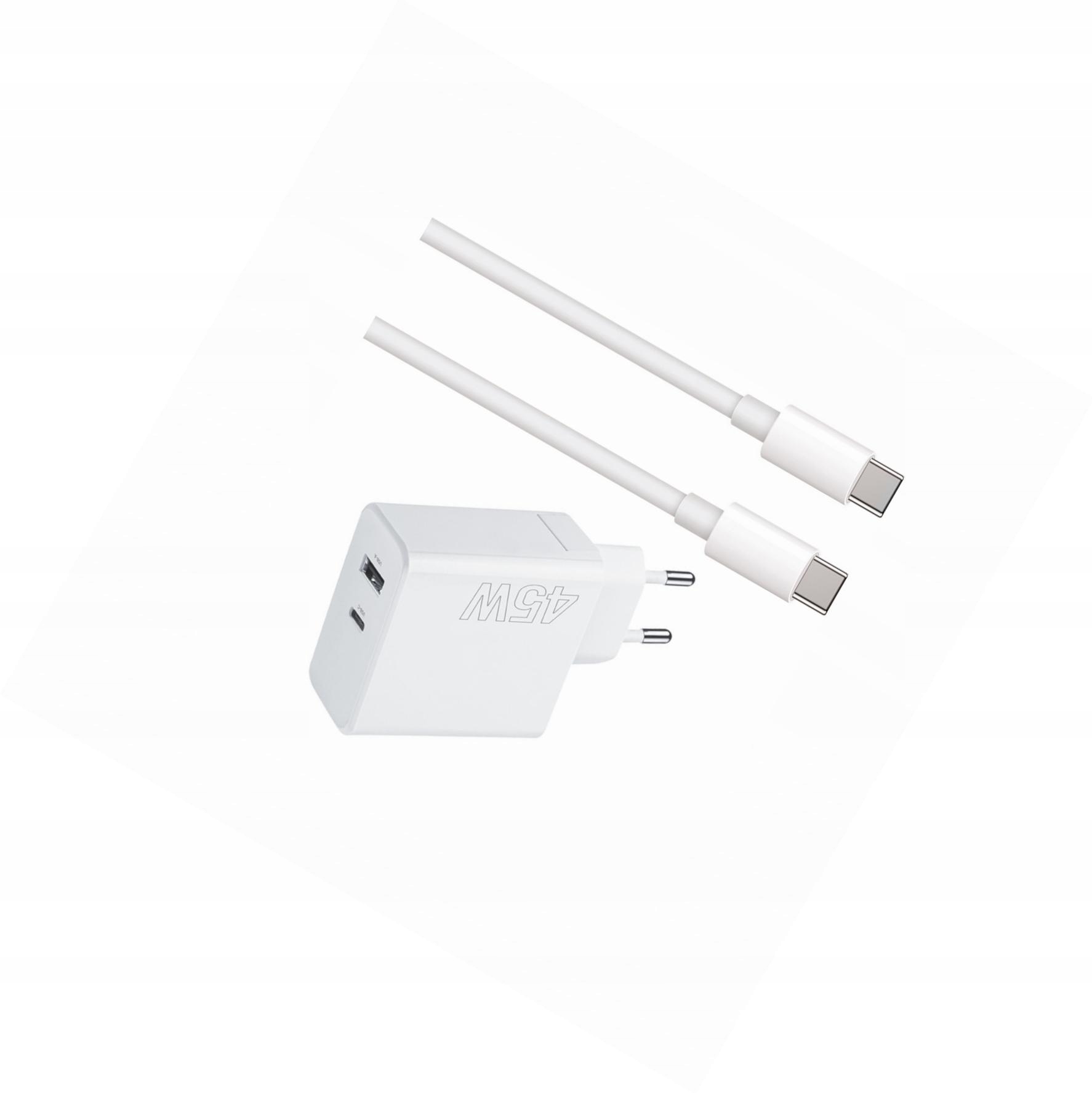 Szybka ładowarka 45W z długim kablem 2m 2 wejścia do Google Pixel 6a