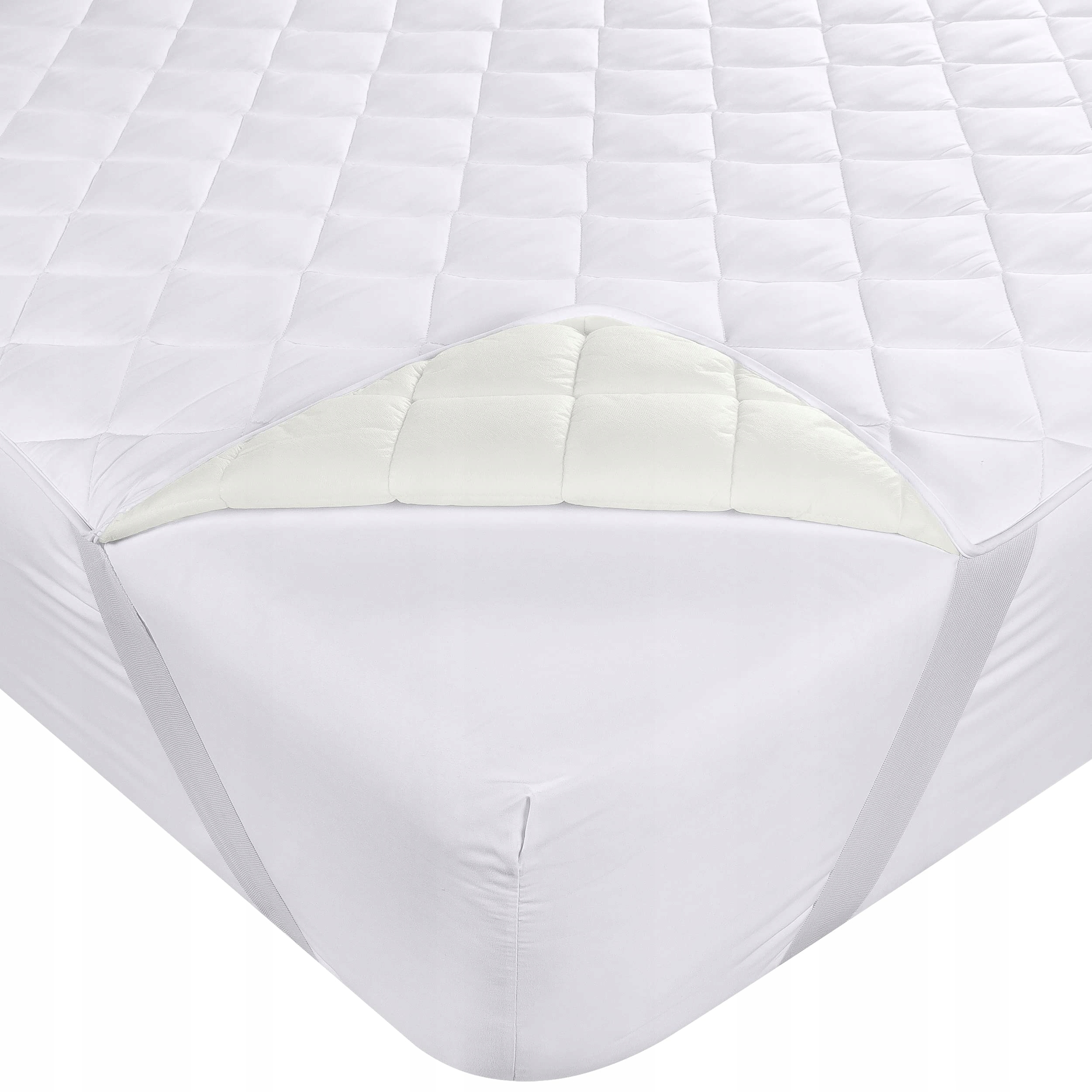 UTOPIA BEDDING Pikowana Nakładka Na Materac 140x200 cm Mikrofibra — miniatura 3