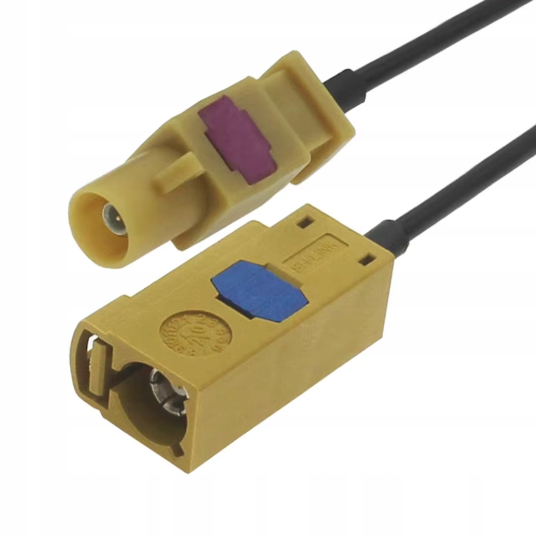 Pigtail Fakra K gniazdo Fakra K wtyk RG174 2m