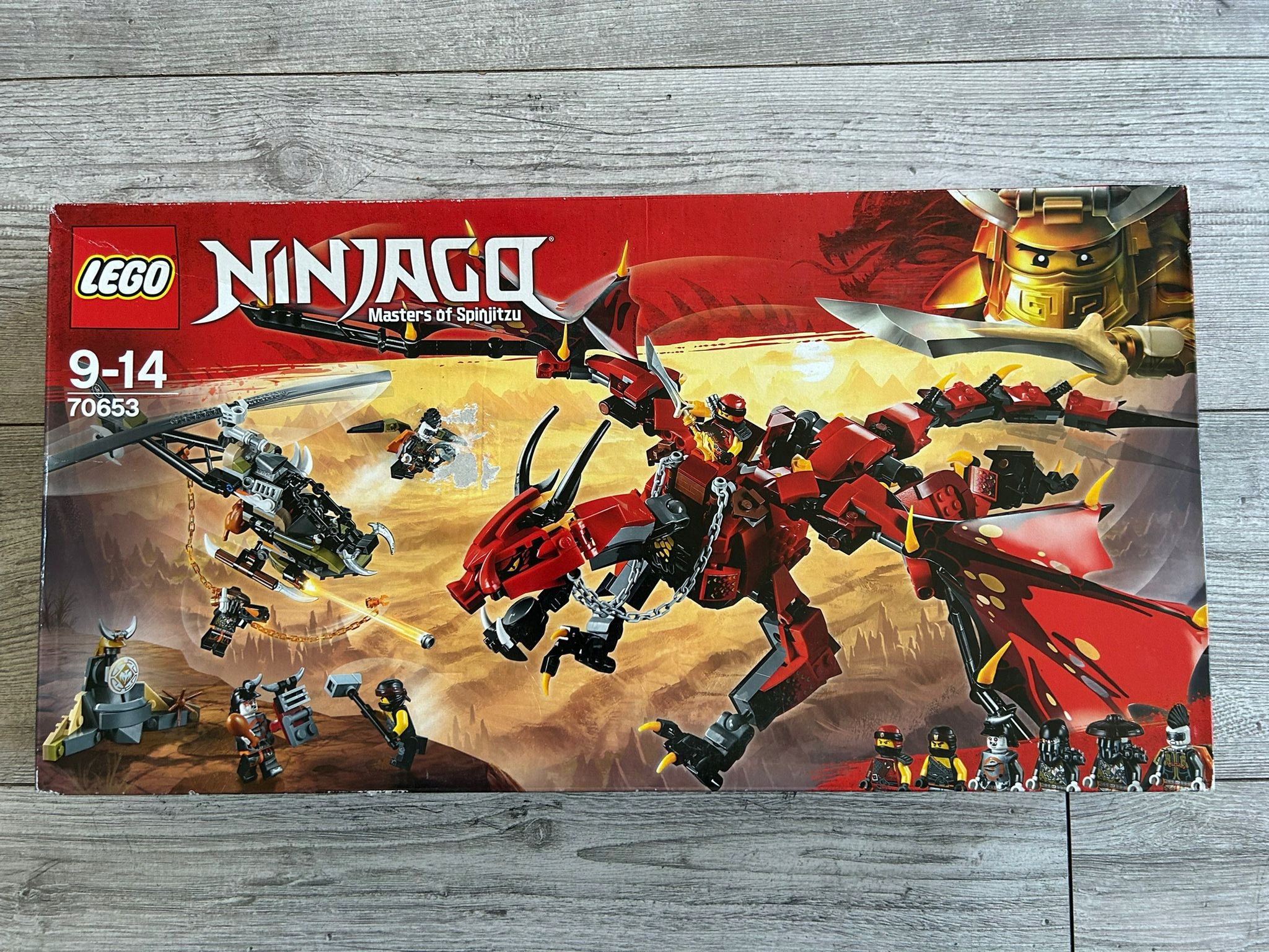 Lego Ninjago 70653 Drak Firstbourne Dragon Nové Přečtěte Si Popis
