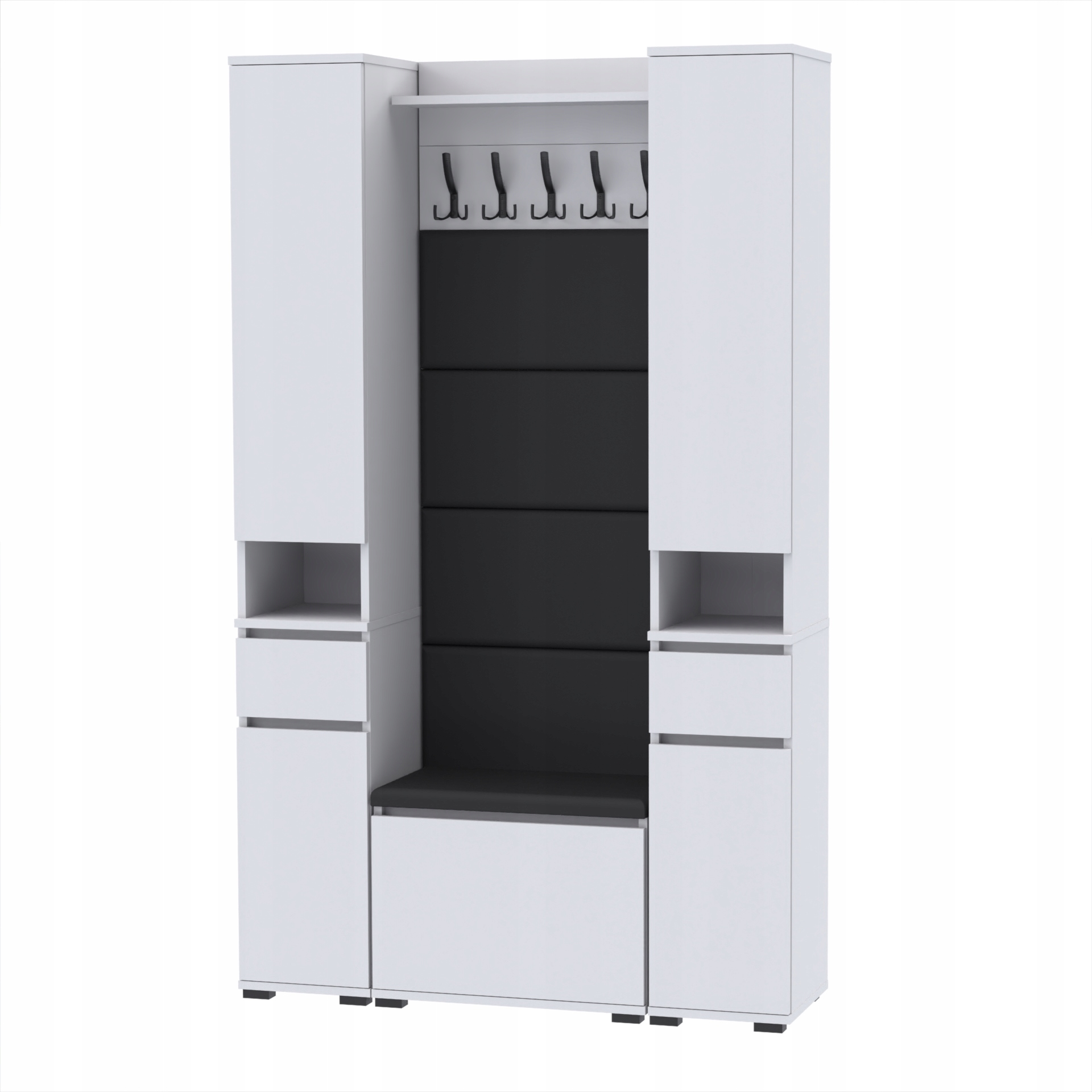 Garderoba 120x36D1N1 szafka na buty SU30-VB-SU30 Biały