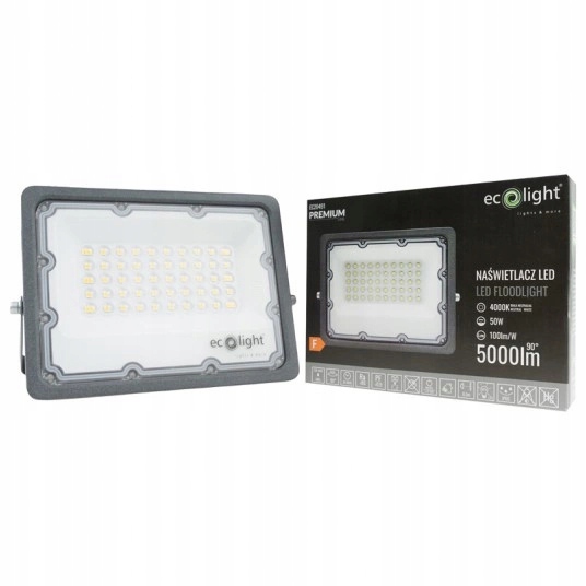 Naświetlacz LED Halogen biały neutralny 4000K 3000lm 30W IP65 Kod producenta EC20490