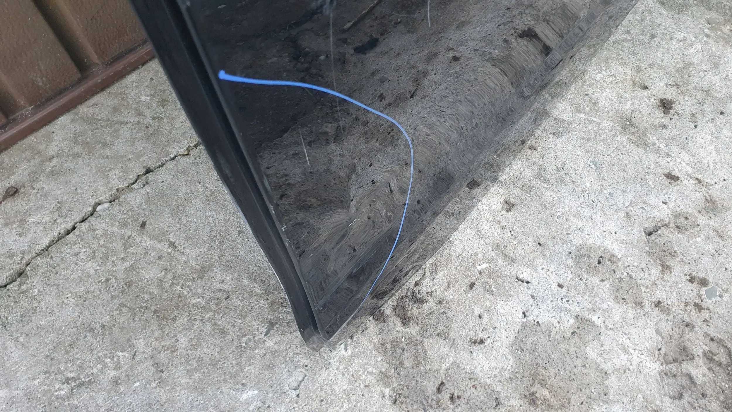 Jaguar XE 15- left door rear. rear part