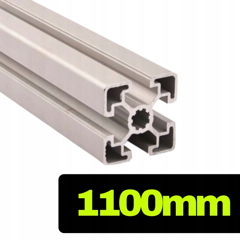 Hliníkový profil 45x45 T-slot [10] 110 cm Konstrukční Profil