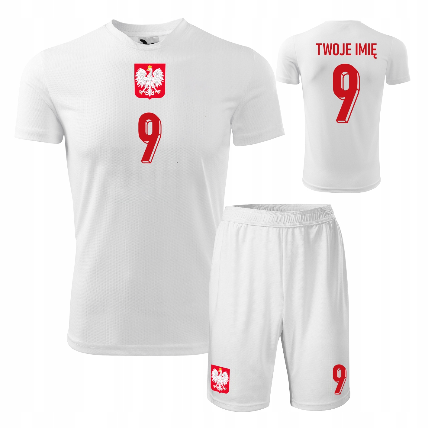 Kraťasy Sada Teplákovka Polský Reprezentace PERSONALIZACE122