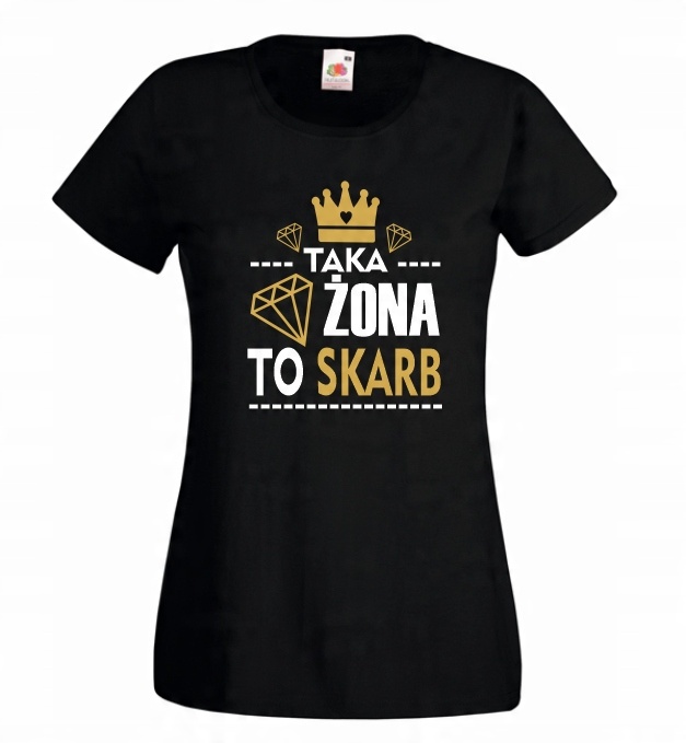 

Koszulka damska Taka Żona To Skarb S