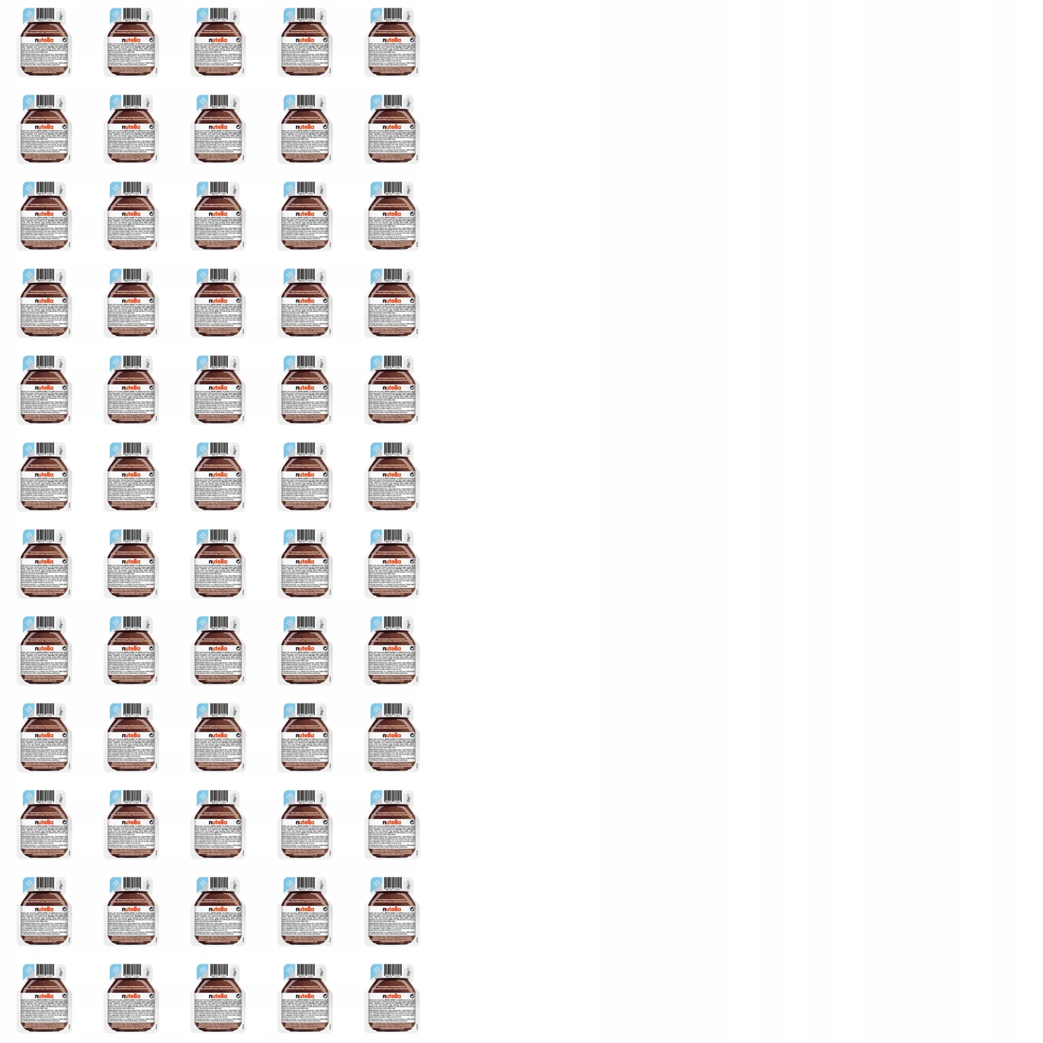 60x 15g Nutella Krem Do smarowania Karton