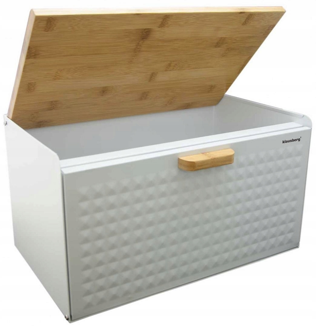 

Chlebak Pojemnik na Pieczywo Chleb Drewno Stal