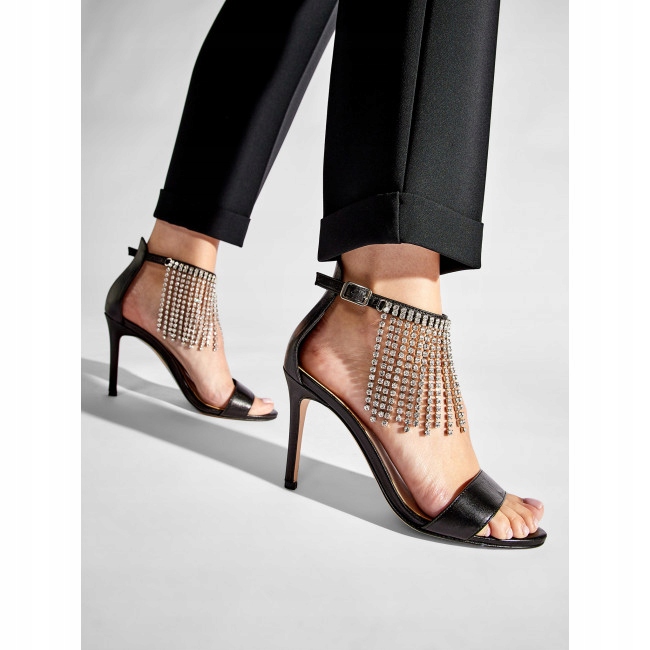 Eva Minge Dámské Kožené Sandály 39 3W4G1*