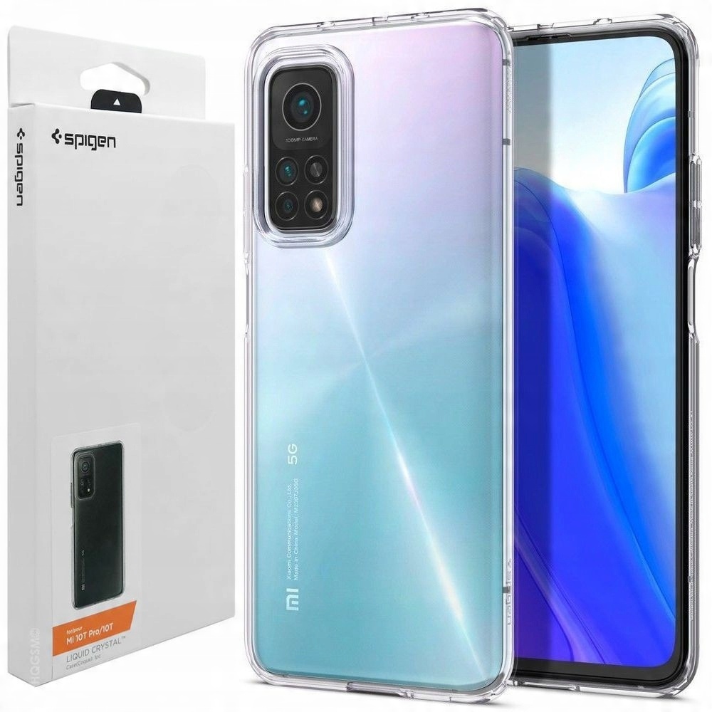 

Bezbarwne Etui Spigen LC do Xiaomi Mi 10T/Pro/5G