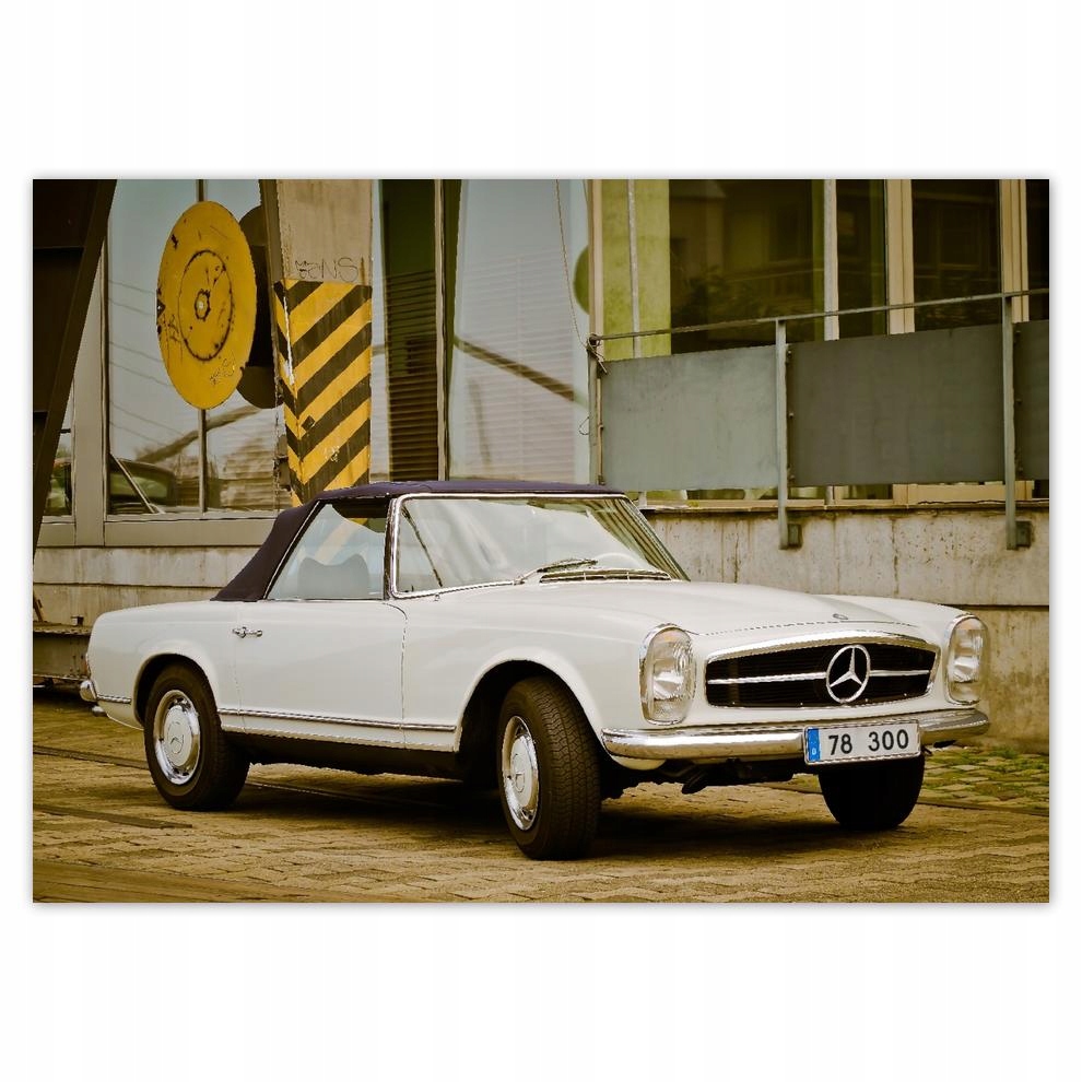 

Naklejki 70x50 Kabriolet Mercedesa