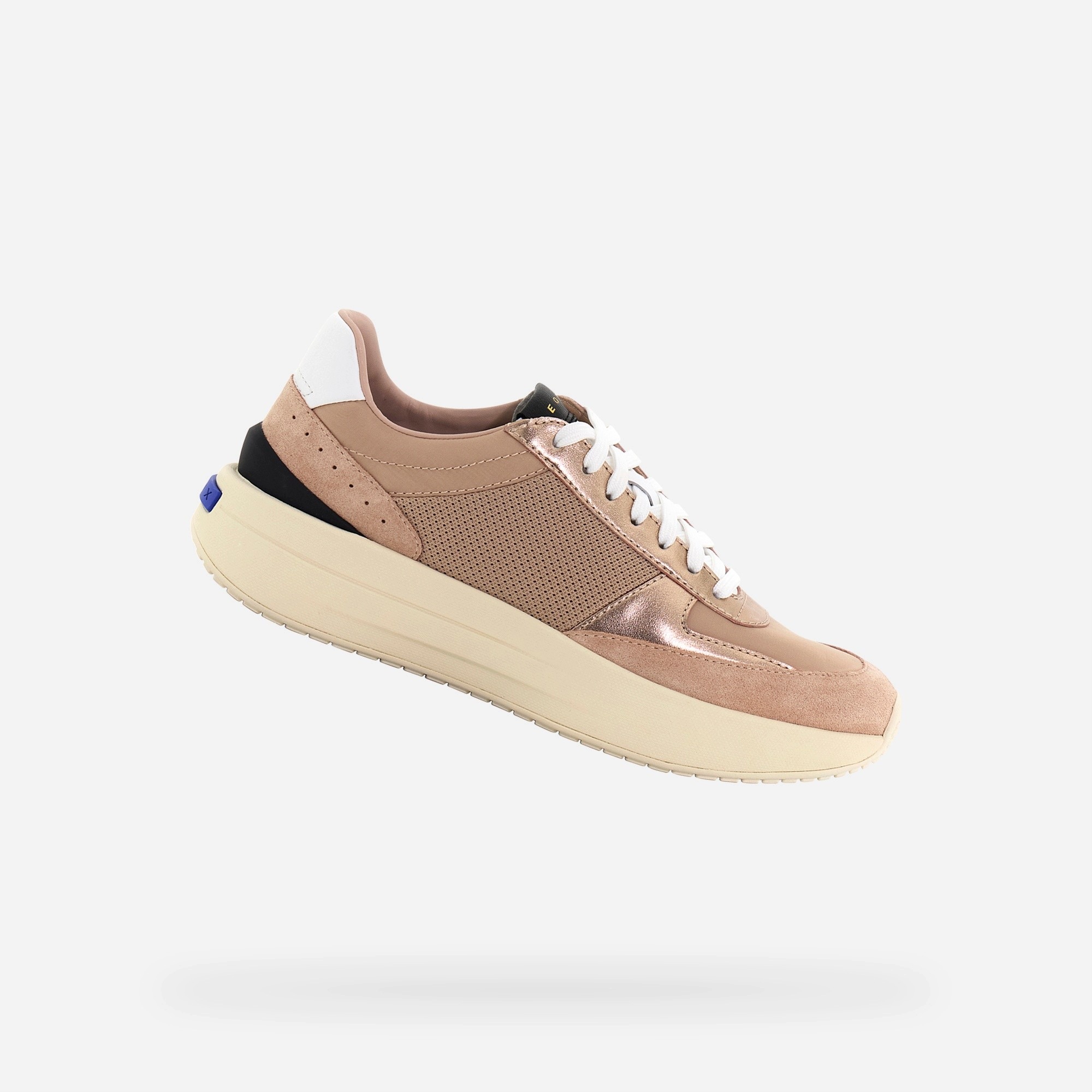 Geox Světle hnědé dámské tenisky Geox Gxrn-01