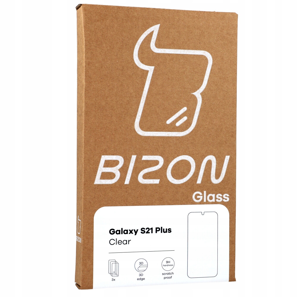 Закаленное стекло для Galaxy S21 Plus, Bizon Glass C Installation Kit yes