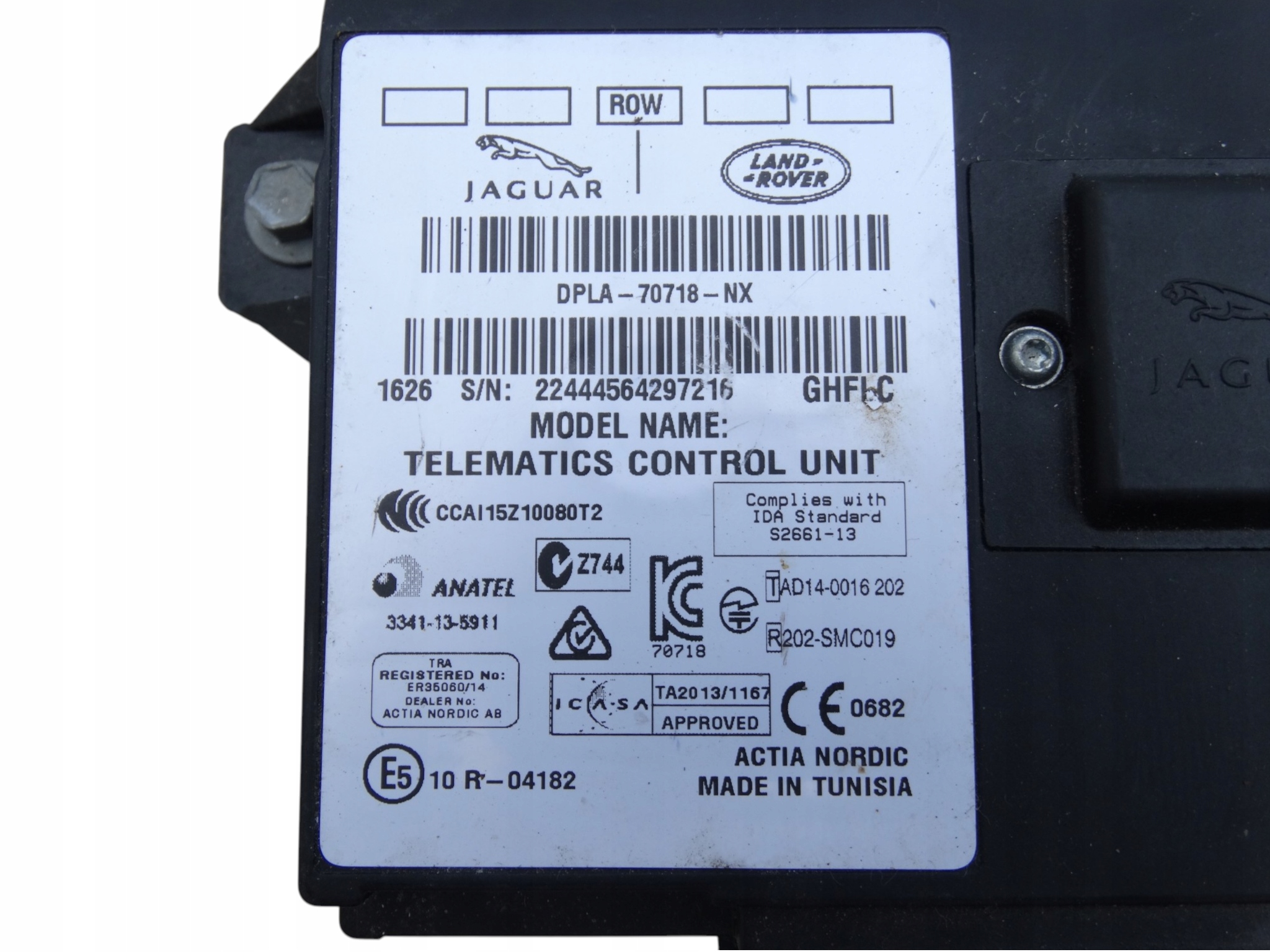 module control unit TELEMATIC LAND ROVER / JAGUAR DPLA-70718-NX
