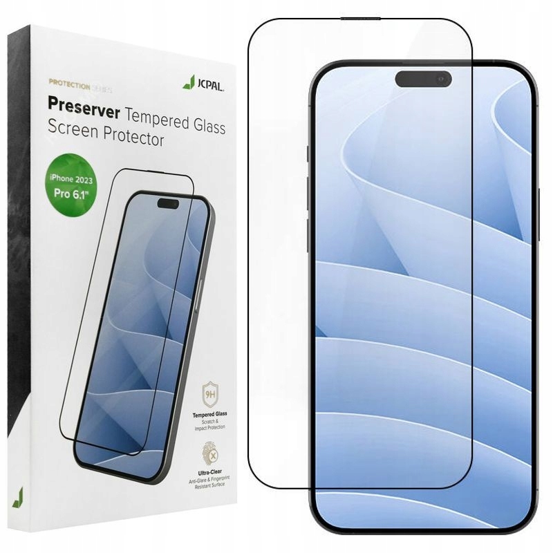 Sklo Preserver Jcpal na displej pro Apple iPhone 15 Pro