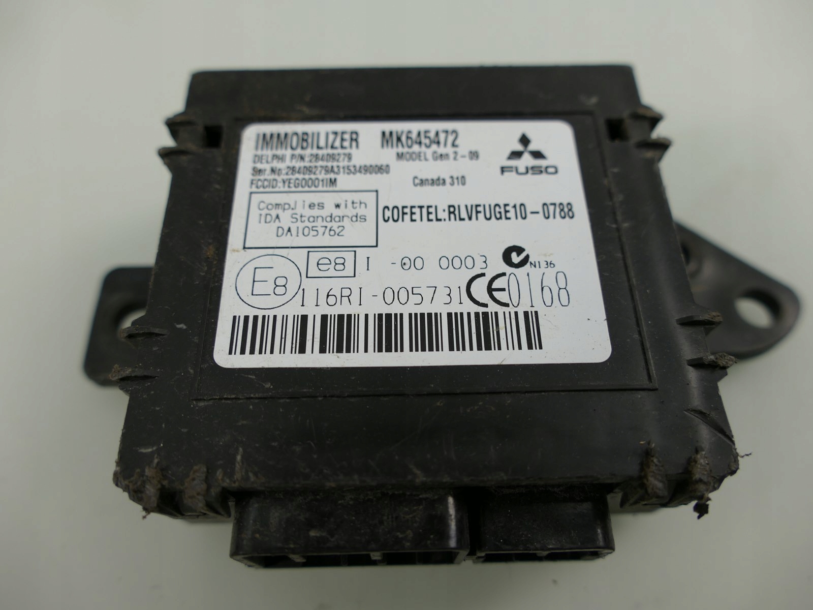 MITSUBISHI CANTER FUSO 7C15 IMMOBILIZER IMMO