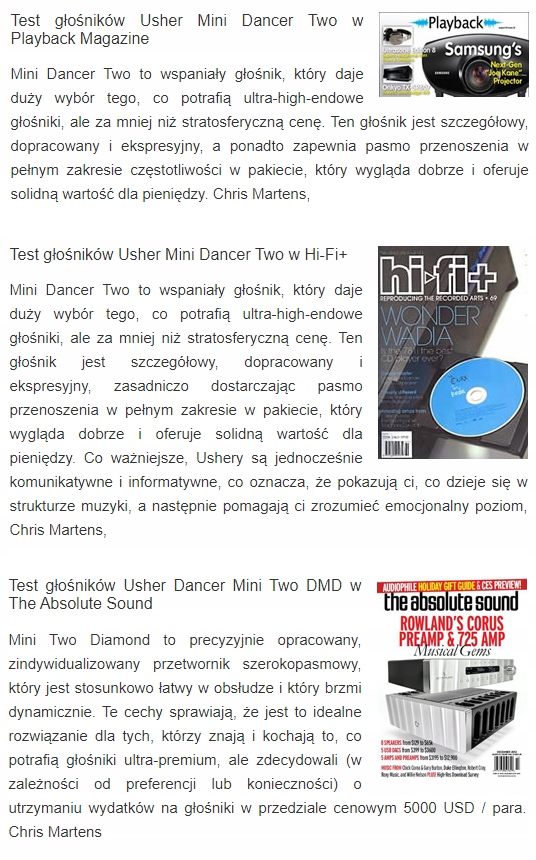 USHER DANCER MINI-TWO Glossy Kolor orzech