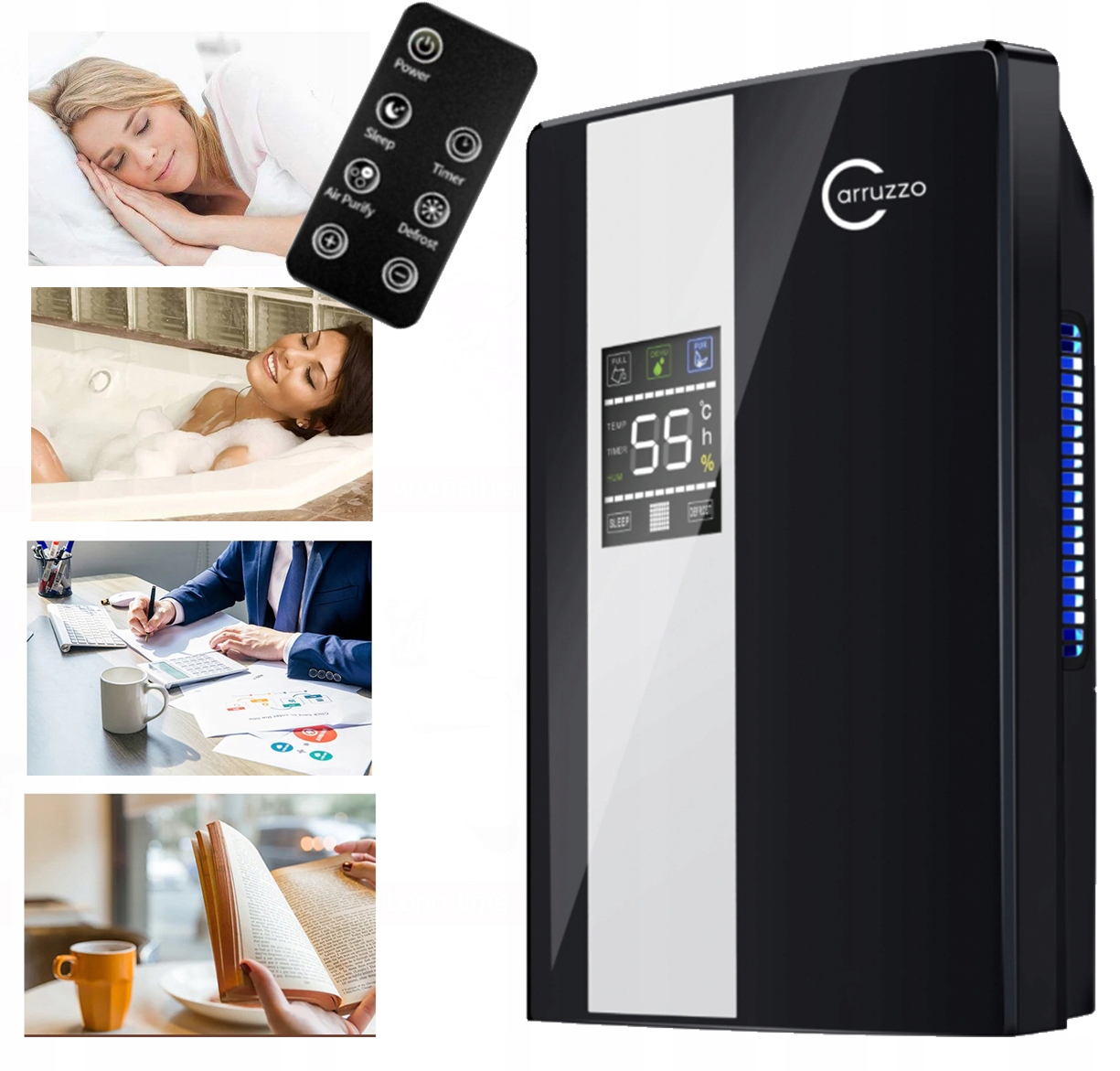 OUTLET DUŻY OSUSZACZ POWIETRZA pochłaniacz wilgoci 2000ml Model D509