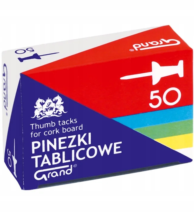 Pinezki GRAND tablicowe 50 szt.