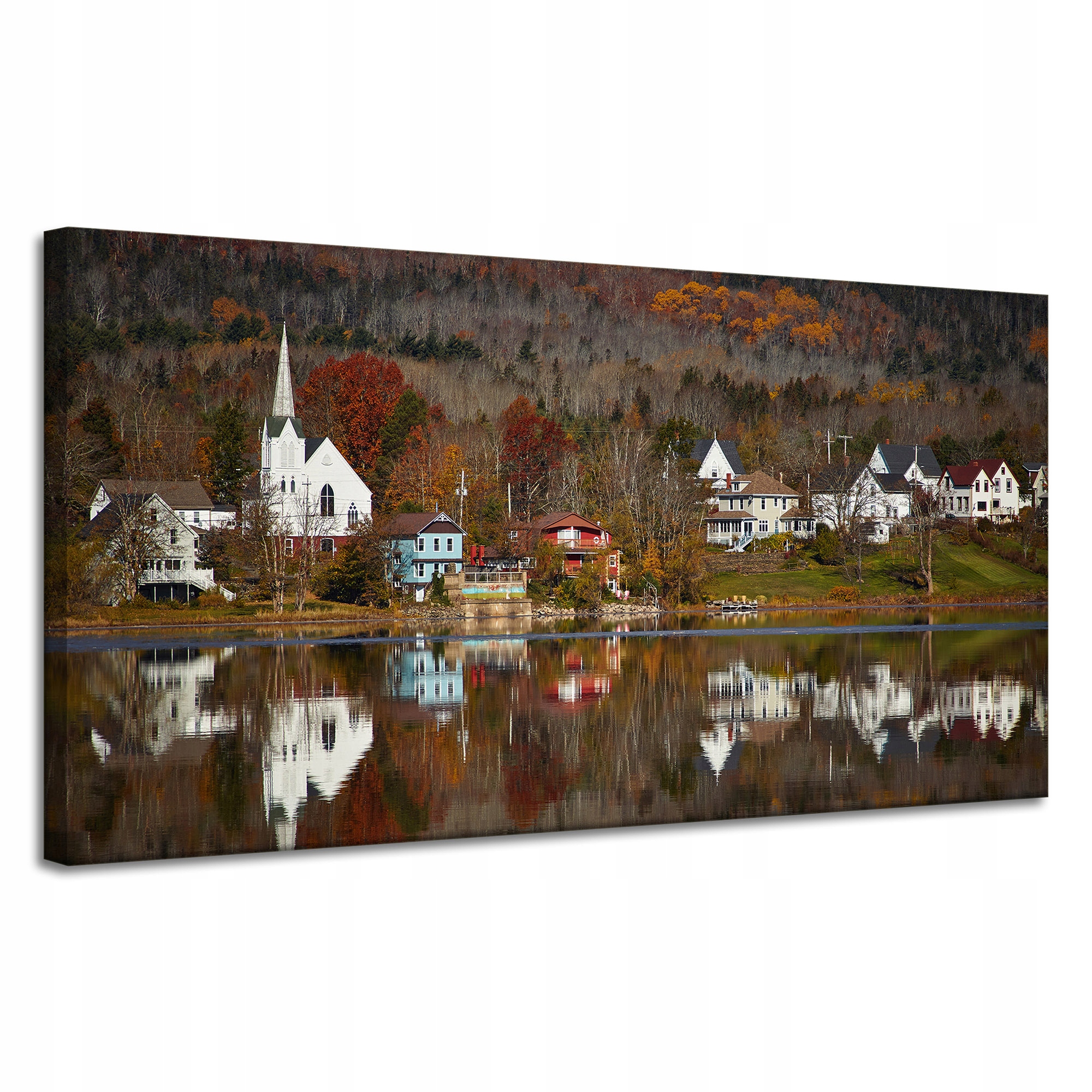 Obrazy na plátně Architektura Městečko 120x60
