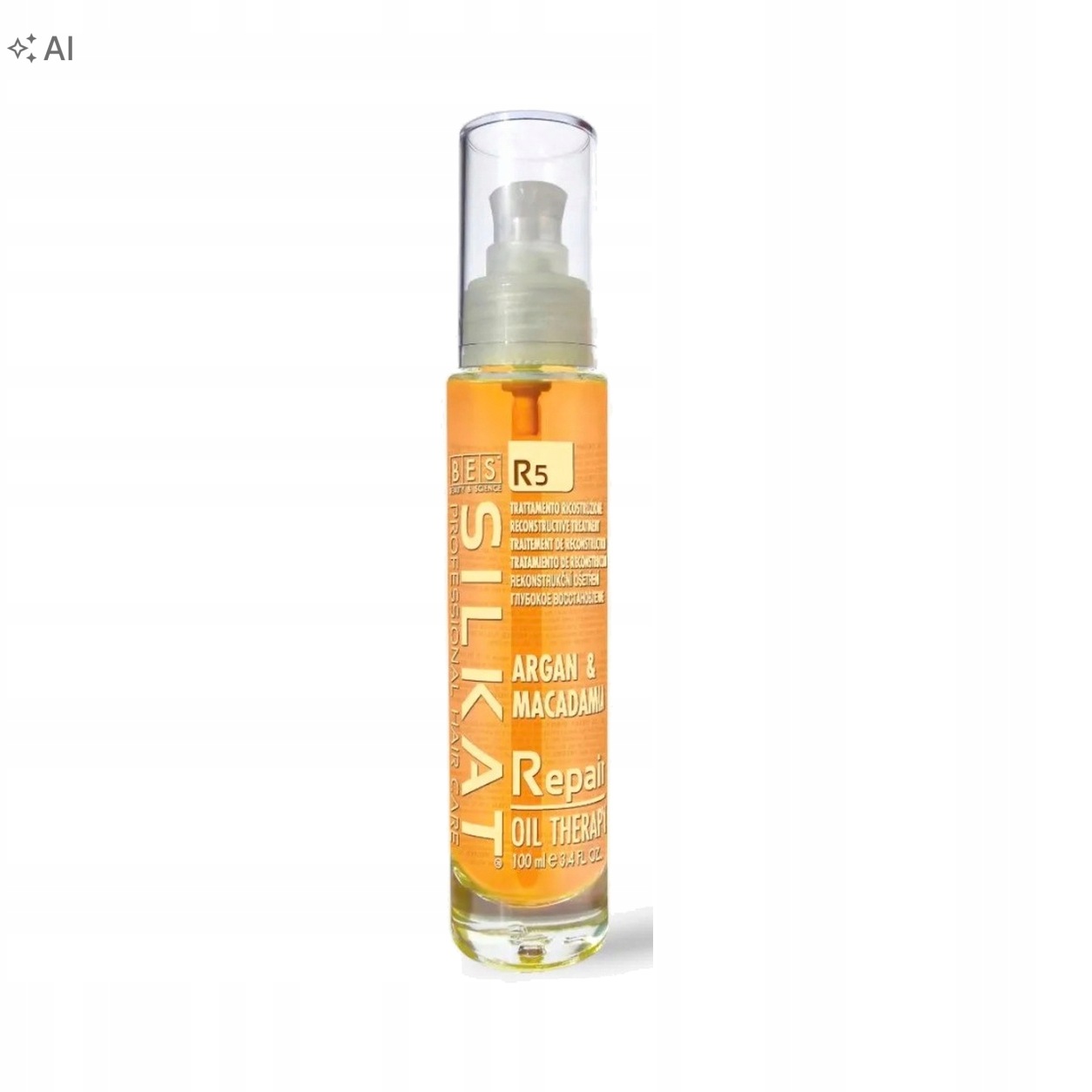 Bes Silkat Repair R5 ochranný olej na vlasy 100 ml