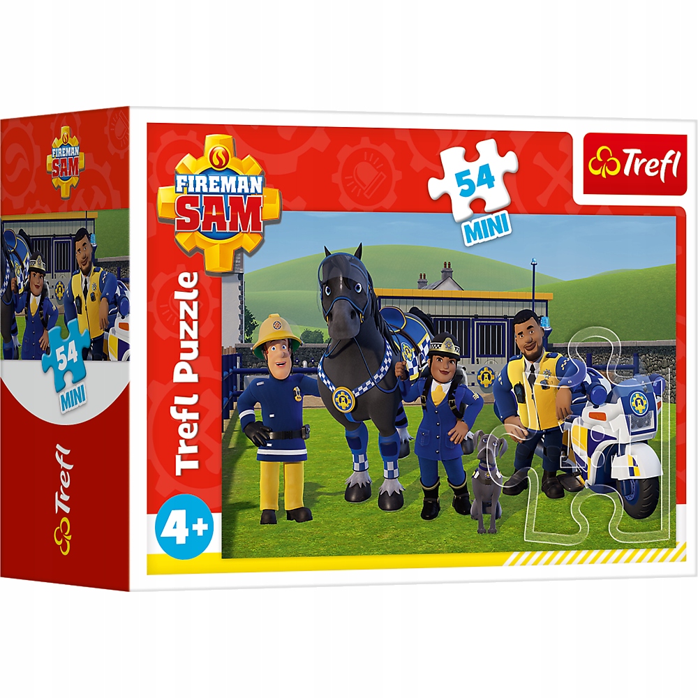 Puzzle 54 Mini Ekipa Strażak Sam Straż 19762 EAN (GTIN) 5900511197617