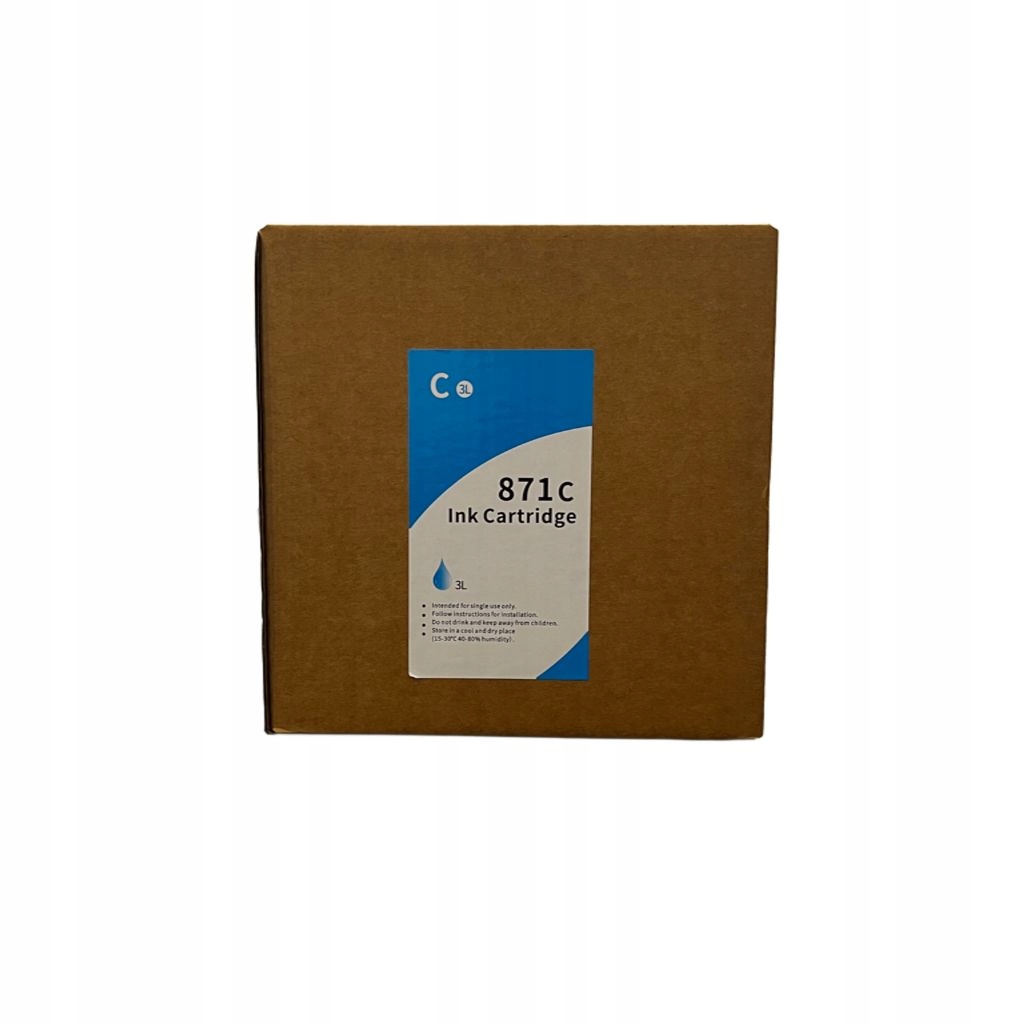Inkoust Hp 871C Cyan 3 L Náhrada