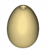 LEGO CITY AKCESORIA JAJKO PIASKOWE JAJO JEDZENIE