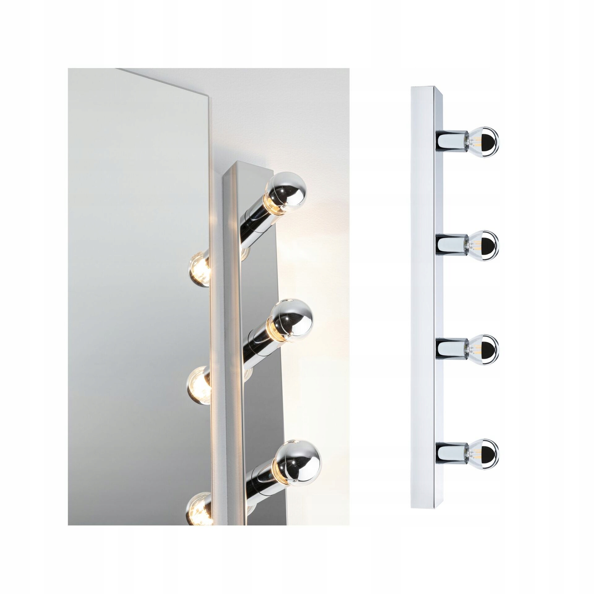 Paulmann Regula II chrom 4xE14 koupelnové svítidlo k zrcadlu IP44 60cm