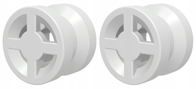 

Lego Felga 8x6 Biała/White (4624/462401/OLD) x2