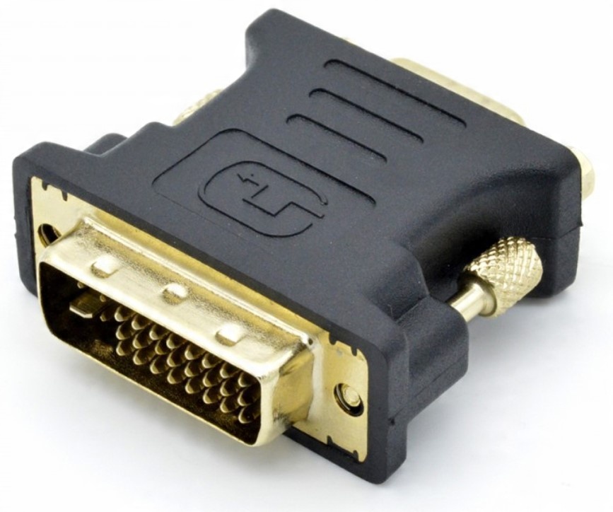 

Adapter Przejściówka Tb DVI (m)-vga (f) 24+5/15PIN