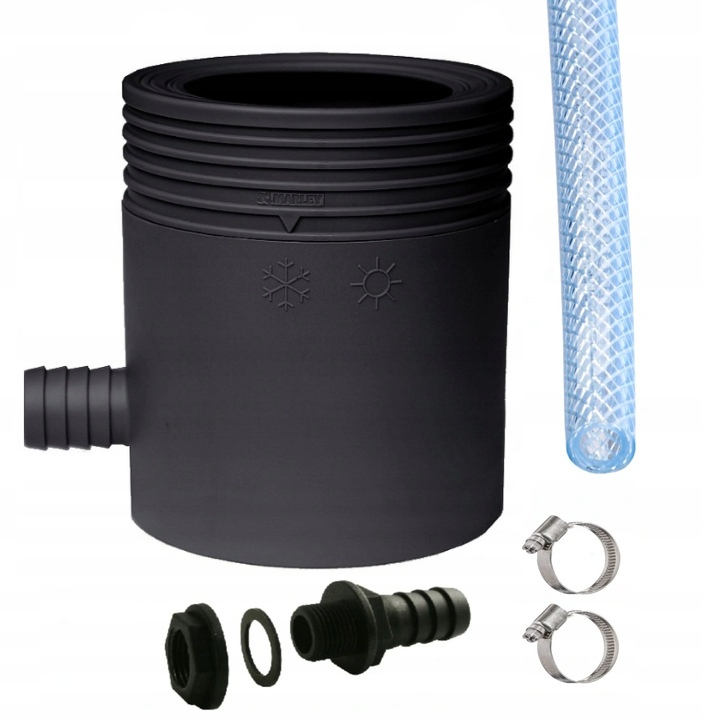 

Zbieracz Wody Łapacz Deszczówki Filtr 80-105 mm 1'