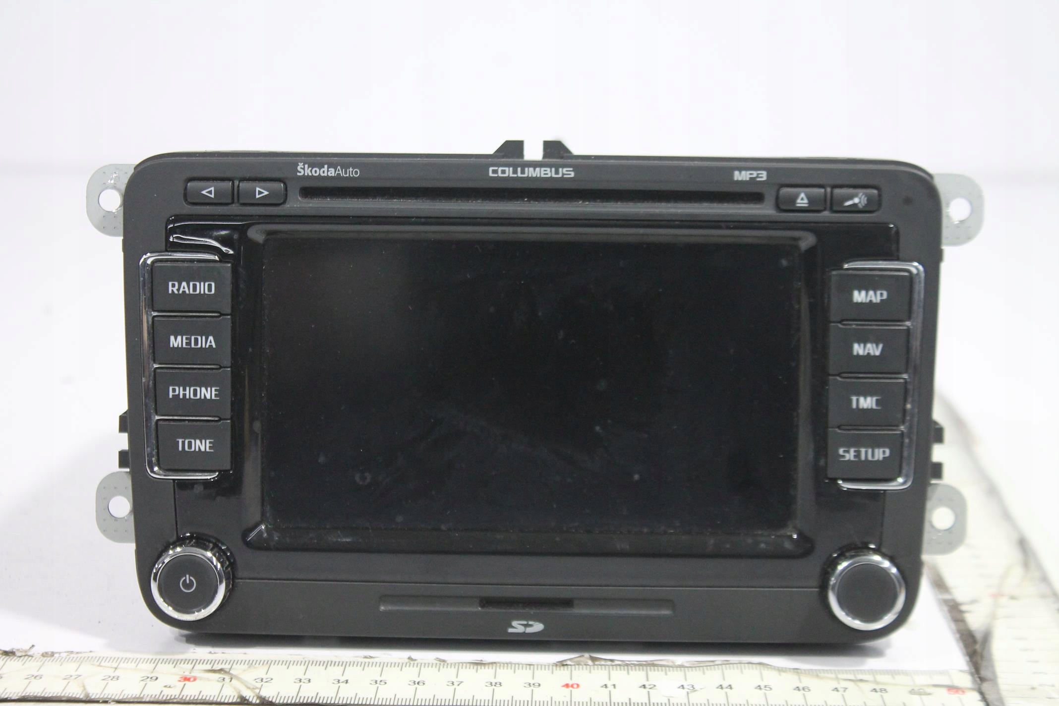 RADIO NAWIGACJA COLUMBUS 3T0035680E SUPERB II 08-