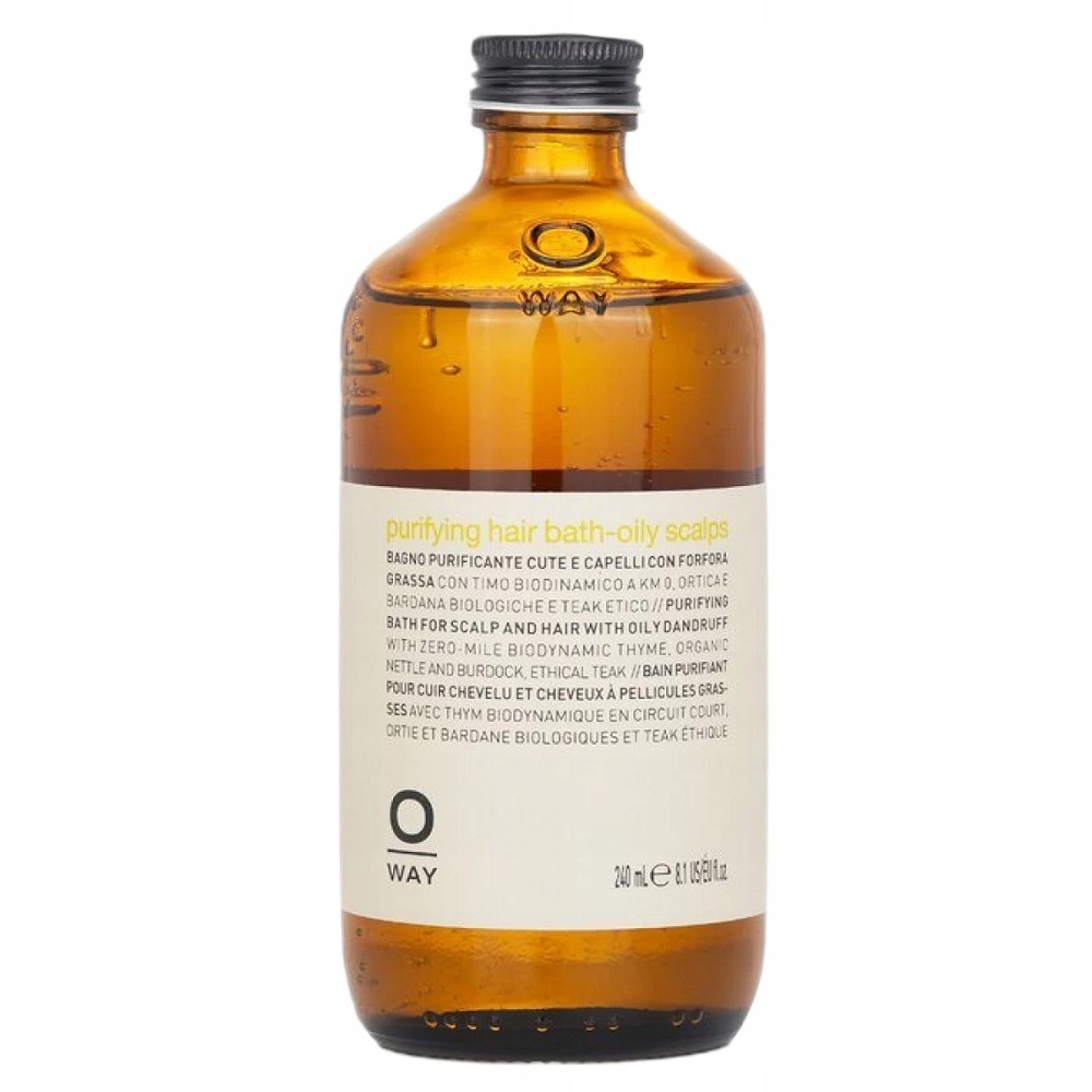Oway Purifying Hair Bath-Oily koupel na pokožku hlavy s mastnými lupy 240