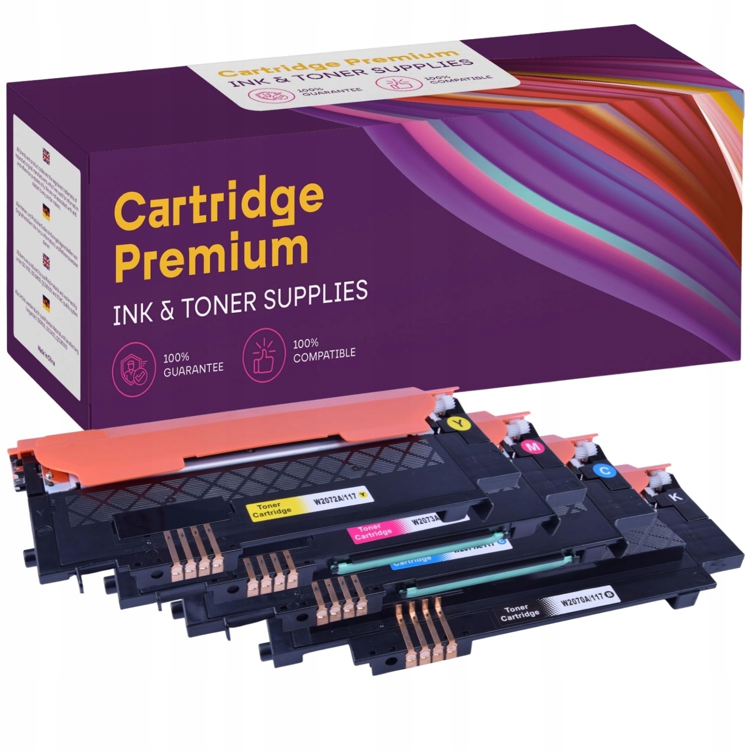 4x Toner Pro Hp 117A 150A 150nw Mfp 178nw 179fnw