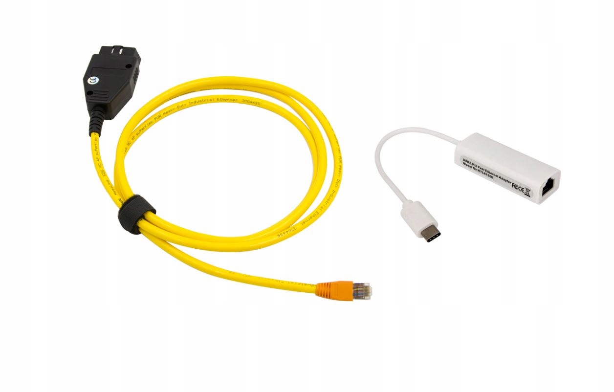 Kodowanie Bmw Kabel Enet Adapter Usb-c interfejs OBD2 BimmerCode Bimmertool