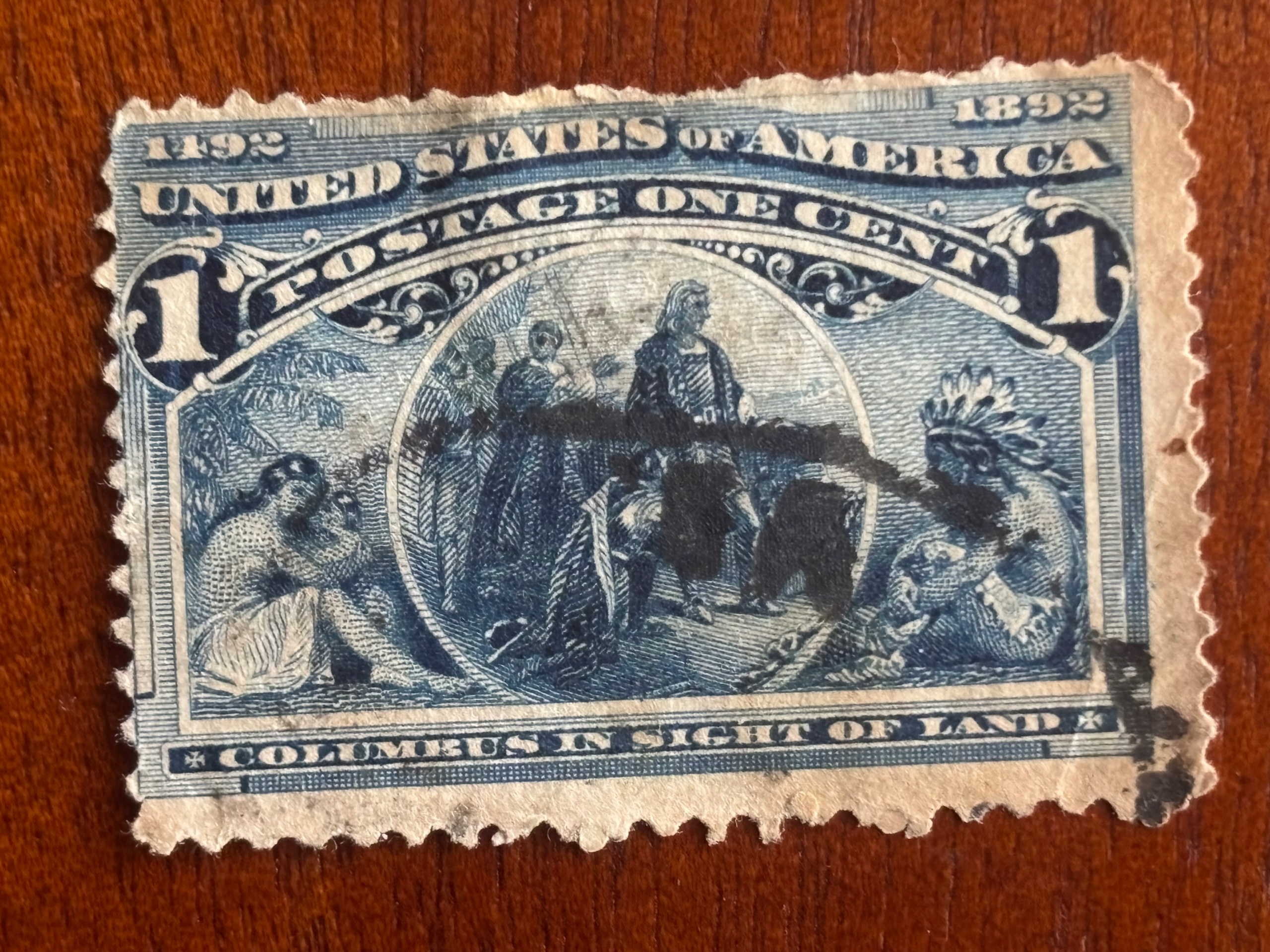 USA- Stany Zjednoczone-Stary znaczek