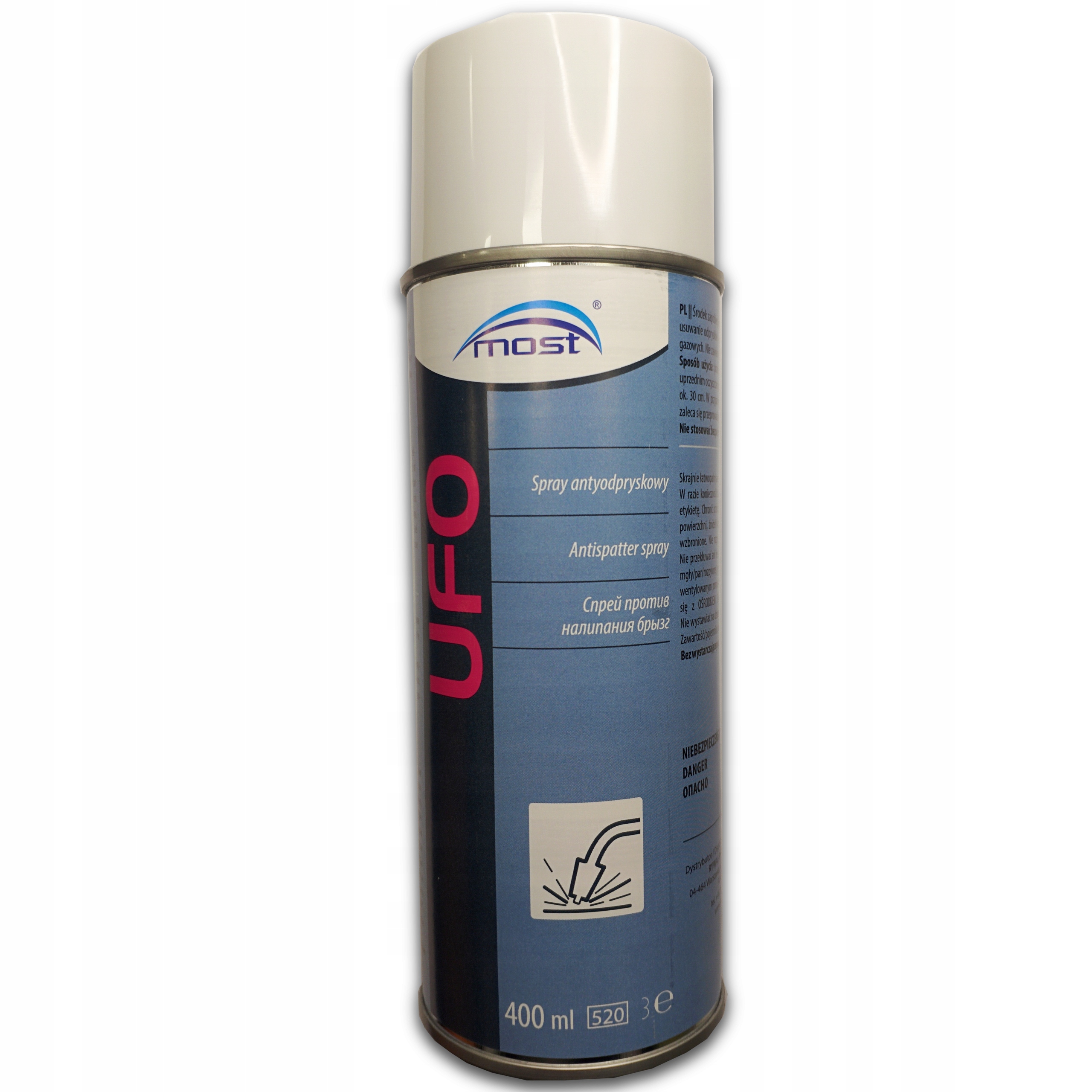 

Ufo spray Antyodpryskowy 400 ml most