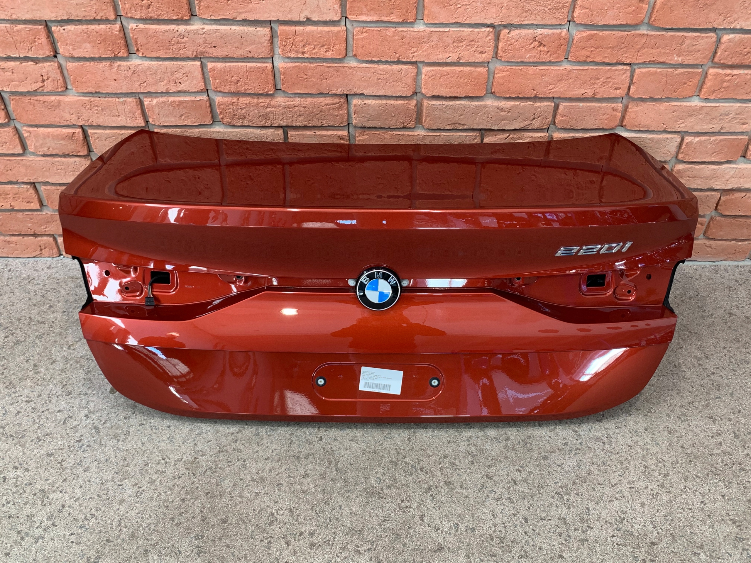 BMW 2 F44 KLAPA BAGAŻNIKA TYŁ KOLOR C1X IDEALNA