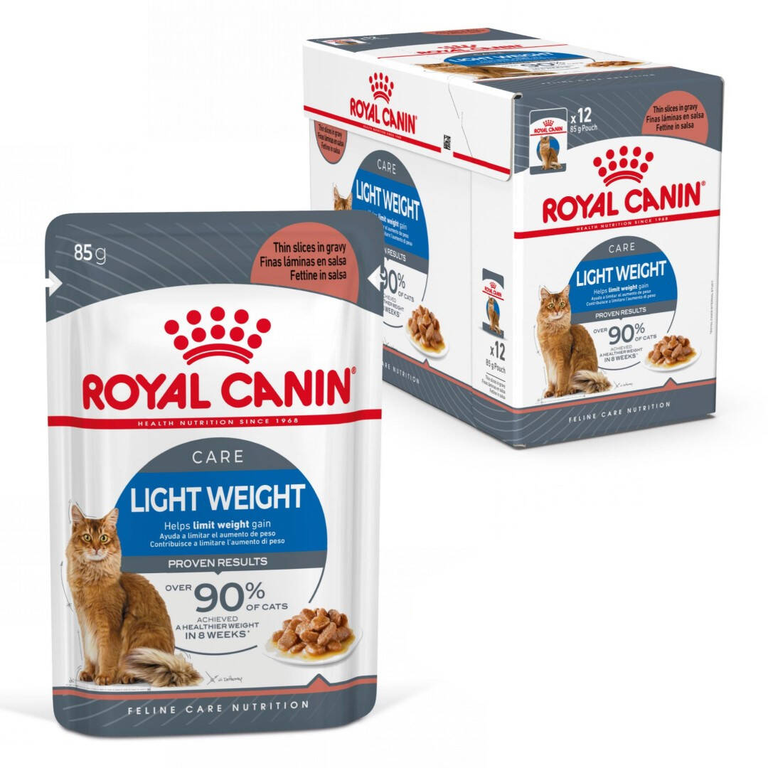 Royal Canin Light Weight Care Krmivo Vlhké Pro Kočky s nadváhou v omáčce 12 x 85 g