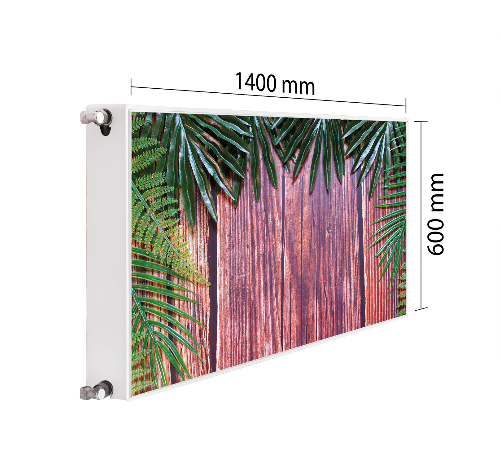 Magnetická Maska Na Radiátor 140x60 Dřevo Podložka Magnet