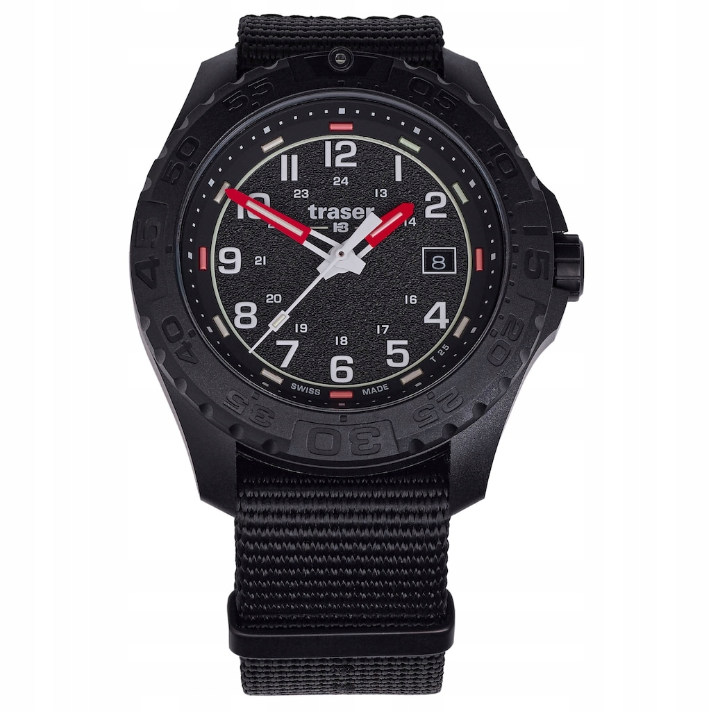 Hodinky Traser P96 Outdoor Pioneer Ts All Black